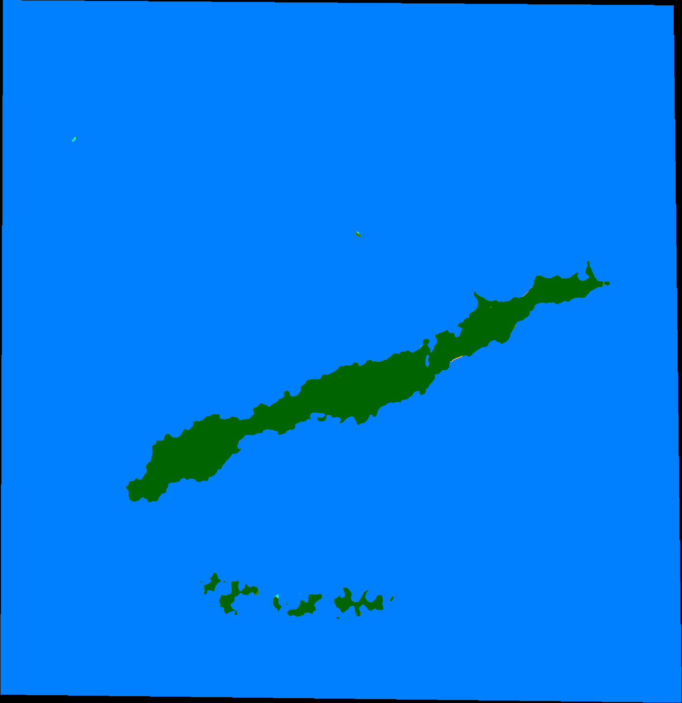 Pulau Sabuda dan Pulau Tataruga